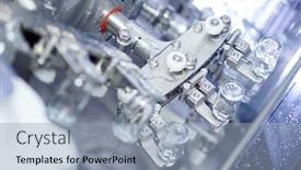  Presentation with cleaning - PPT layouts consisting of pharmaceutical-industry-medicine-glassware-bottles background and a light blue colored foreground