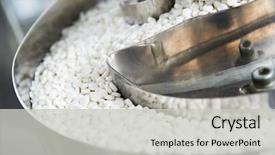  Presentation with pharmacy - Theme having pharmaceutical medicine tablet pill background background and a light gray colored foreground