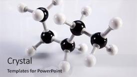  Presentation with molecular - Cool new slides with  backdrop and a  colored foreground