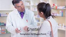  Presentation with pharmacy - Cool new presentation with pharmacist holding a bottle backdrop and a lemonade colored foreground