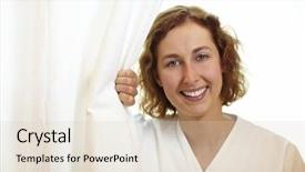  Presentation with nurse - PPT layouts featuring above inscription on cover book and red pen on the book 3d illustration isolated on white background background and a mint green colored foreground.