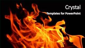  Presentation with frame of fire and burning - Beautiful theme featuring phater - fire flame background pater frame backdrop and a  colored foreground
