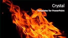  Presentation with flame - PPT layouts enhanced with phater - fire flame background pater frame background and a  colored foreground