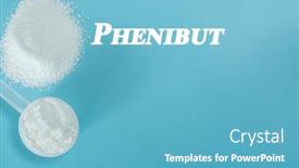  Presentation with cognitive function - Slides having phenibut-nootropics-or-smart-drugs background and a teal colored foreground