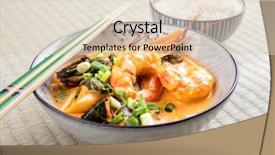  Presentation with curry - Amazing slide set having phet red curry with king backdrop and a lemonade colored foreground