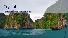  Presentation with this way our way - Slides enhanced with phi phi island thailand kingdom background and a sky blue colored foreground