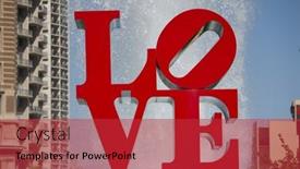  Presentation with indiana - Audience pleasing presentation design consisting of philadelphia-may-25-2014-love backdrop and a red colored foreground