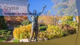  Presentation with cultural - Slides featuring philadelphia-pennsylvania-novembr-16-2016 background and a teal colored foreground