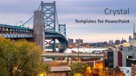  Presentation with philadelphia - Audience pleasing PPT layouts consisting of philadelphia-pennsylvania-usa-at-benjamin backdrop and a light blue colored foreground
