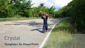  Presentation with social issues - Colorful PPT theme enhanced with philippines-child-child-labor-social backdrop and a light gray colored foreground