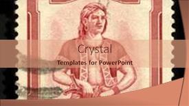  Presentation with 1970 - Colorful presentation design enhanced with philippines-circa-1970-a-stamp backdrop and a coral colored foreground