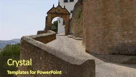  Presentation with spain - PPT theme with philips - arch of philip v background and a  colored foreground