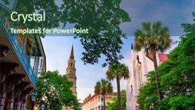  Presentation with charleston - Slide deck consisting of philips - charleston south carolina usa historic background and a tawny brown colored foreground