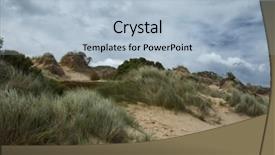  Presentation with beach ball sand dunes - Cool new theme with philips - sand dunes at cape woolamai backdrop and a  colored foreground