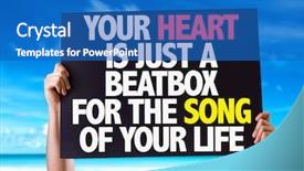  Presentation with philosophy - Slide deck enhanced with philosophy free - your heart is just background and a teal colored foreground