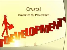 Philosophy Management Businesswoman Running On Development Word PPT ...