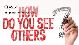  Presentation with marker - Presentation featuring philosophy management - hand with marker writing how background and a sky blue colored foreground