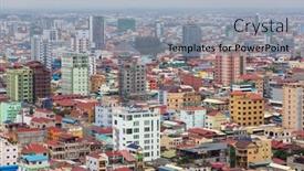  Presentation with phnom penh - Slide set enhanced with phnom-penh-cambodia-march-20 background and a light gray colored foreground