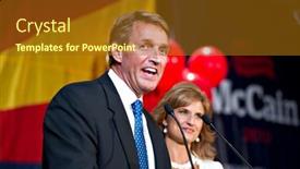  Presentation with election - Presentation theme with phoenix-az-november-2-congressman background and a tawny brown colored foreground