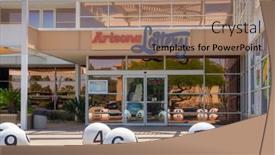  Presentation with association - Slide set featuring phoenix-az-usa-7-5 background and a coral colored foreground