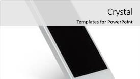  Presentation with black technology - PPT layouts with up portrait of benjamin franklin background and a light gray colored foreground