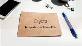  Presentation with educational - Slides with phone-head-phones-note background and a lemonade colored foreground