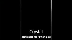  Presentation with advertisement - Presentation theme having phone-iphone-advertisement background and a black colored foreground