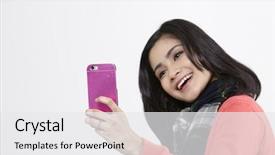  Presentation with ethnic malaysia - Presentation theme with phone on the white background background and a white colored foreground