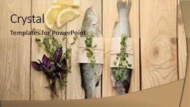  Presentation with trout fish file - Audience pleasing PPT layouts consisting of phosphorus - composition with fresh trout fish backdrop and a lemonade colored foreground