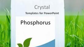  Presentation with phosphorus - Slide deck enhanced with phosphorus-an-essential-nutrient background and a sky blue colored foreground