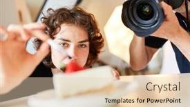  Presentation with food adulteration - Beautiful slide set featuring photo-assistant-or-food-stylist backdrop and a lemonade colored foreground