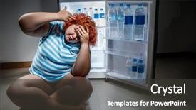  Presentation with night - Theme with photo at night of overweight background and a dark gray colored foreground