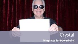  Presentation with party time - Slide set featuring photo-booth-a-smiles and a gray colored foreground
