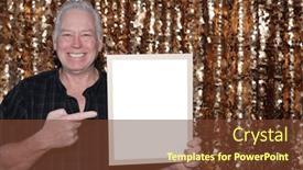  Presentation with party time - Slide set with photo-booth-a-smiles and a tawny brown colored foreground