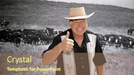  Presentation with green screen - Slide set with photo-booth-green-screen-photo and a  colored foreground