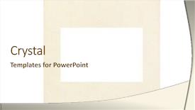  Presentation with old white antique frame - Audience pleasing slide set consisting of photo frame for slide isolated backdrop and a  colored foreground