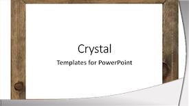  Presentation with clipping - PPT layouts consisting of photo frame isolated on white background and a white colored foreground