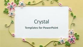  Presentation with picture frame - Beautiful presentation featuring photo frames - picture frame decorated with colorful backdrop and a sky blue colored foreground