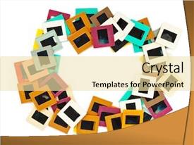 Slideshow Presentation Frame Photo Frames For Slide Isolated PPT template 92 | CrystalGraphics