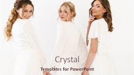  Presentation with holding hands - Amazing slide set having photo-from-back-of-joyful backdrop and a lemonade colored foreground