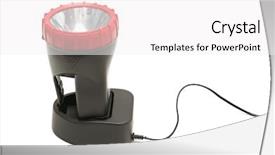  Presentation with electric charging - Colorful slide deck enhanced with surgery team working backdrop and a light blue colored foreground