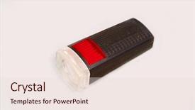  Presentation with hanbok the traditional korean dress - Amazing PPT theme having photo light bulb black - korean traditional tool backdrop and a  colored foreground