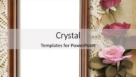  Presentation with vintage scrapbook - Colorful slide deck enhanced with photo memeories - grunge frame for congratulation invitation backdrop and a light gray colored foreground