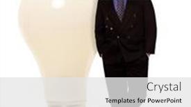  Presentation with next - Presentation theme having photo-of-a-business-man background and a white colored foreground