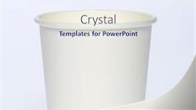  Presentation with recyclable - Presentation theme consisting of photo-of-a-disposable-white background and a sky blue colored foreground