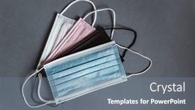  Presentation with anti virus - Slides enhanced with photo-of-a-four-colorful background and a gray colored foreground