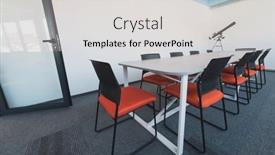  Presentation with web programming - Presentation enhanced with photo-of-a-modern-office background and a light gray colored foreground