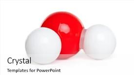  Presentation with molecular - Slides enhanced with bean counting - angry accountant with abacus isolated background and a sky blue colored foreground