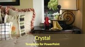  Presentation with music - Cool new presentation theme with photo of a music themed backdrop and a tawny brown colored foreground