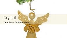  Presentation with christmas angel - 